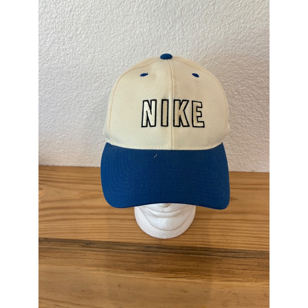 Vintage Nike Snapback Hat Adjustable 90s Nike Spelled Out